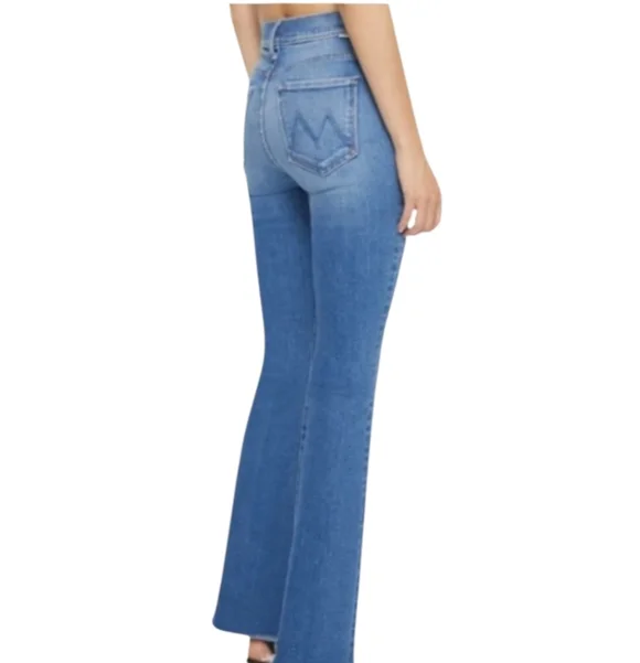 Mother The Weekender Fray Cropped Jeans Size 27 - Picture 2 of 13